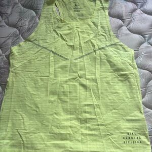 Nike Running Yellow Tank Top